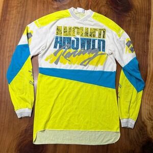 Vintage 90s Answer Racing Mens XL Shirt Cotton USA Motocross Moto Jersey YY25